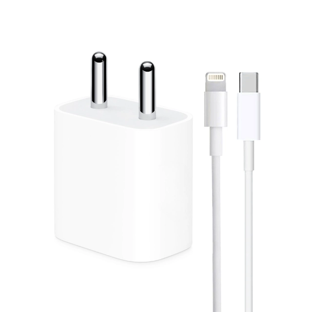 iPhone 20W Charger + Lightning Cable