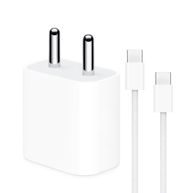 iPhone 20W Charger + C to C Cable